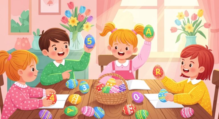 Easter Learning Games for Kids at Home