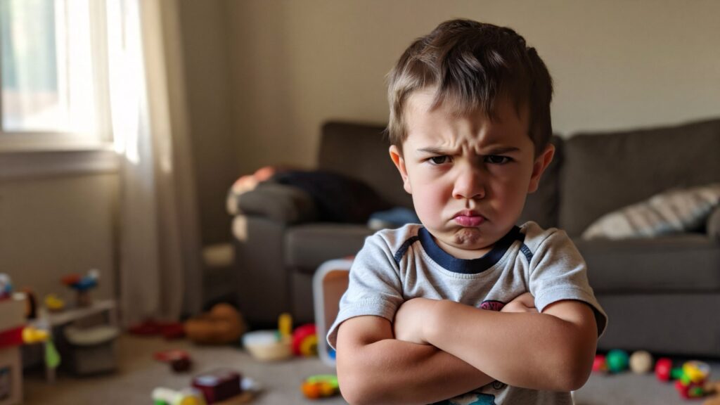 why kids are stubborn