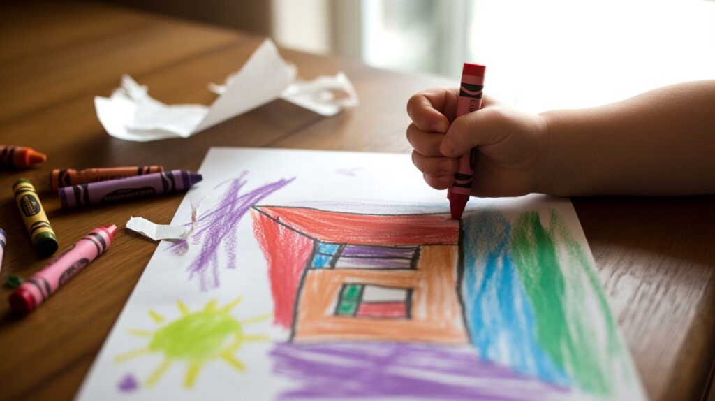 A Young Child S Hand Grips A Red Crayon 8fz8B1bUUYm7JH84SuJuFw TGQBvEm0TEKpgSvjGbHyEQ Sd 1024x574