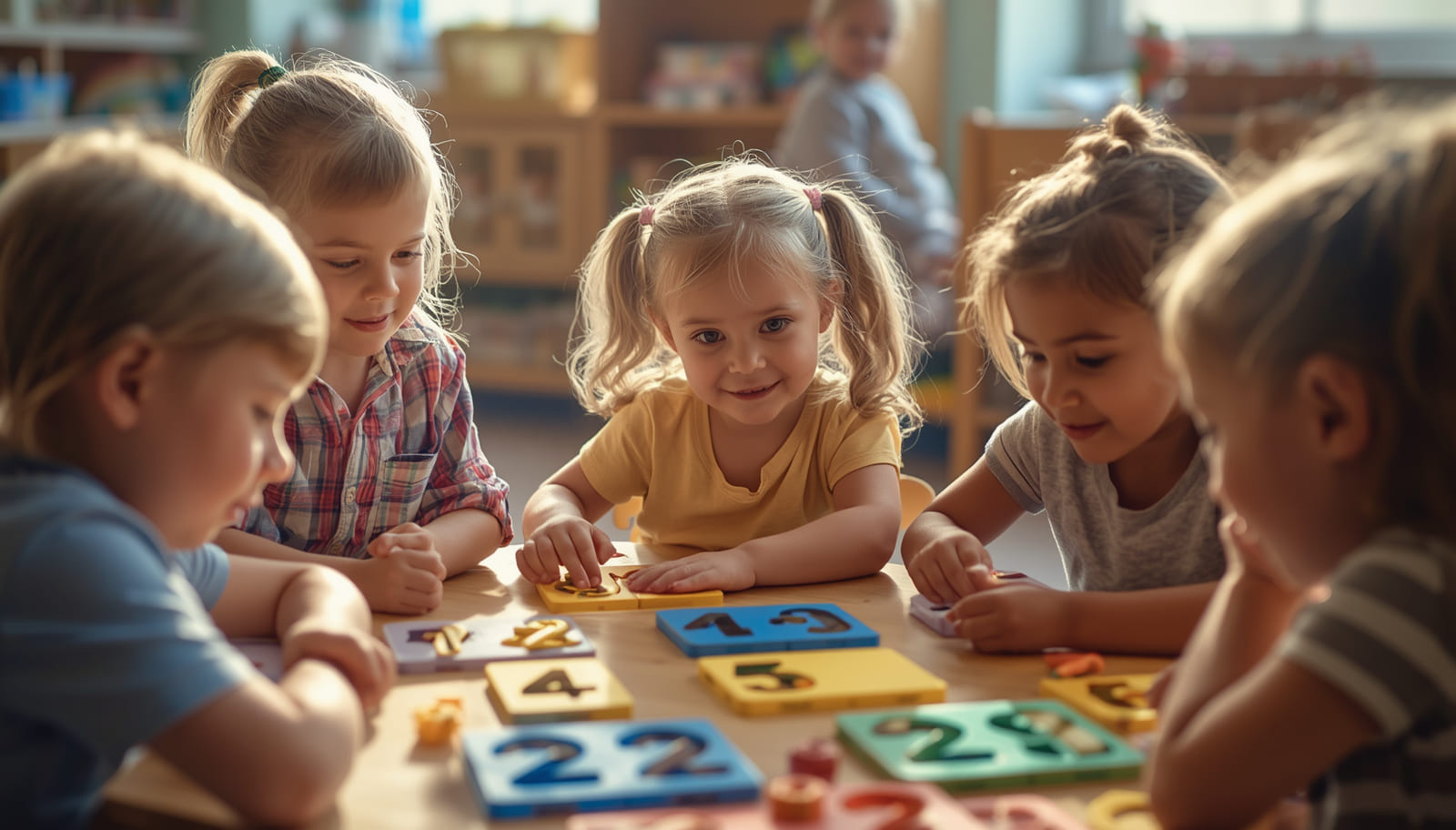 Math Activities For Kindergarten Counting Games And Number Plates 3 1